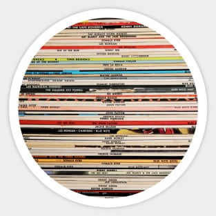 Blue Note Records Round Sticker